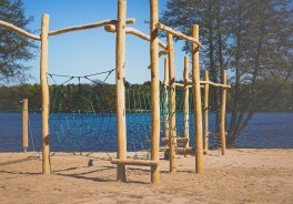 Kinderspielplatz im Strandbad Grünau - Foto bereitgestellt vom Betreiber