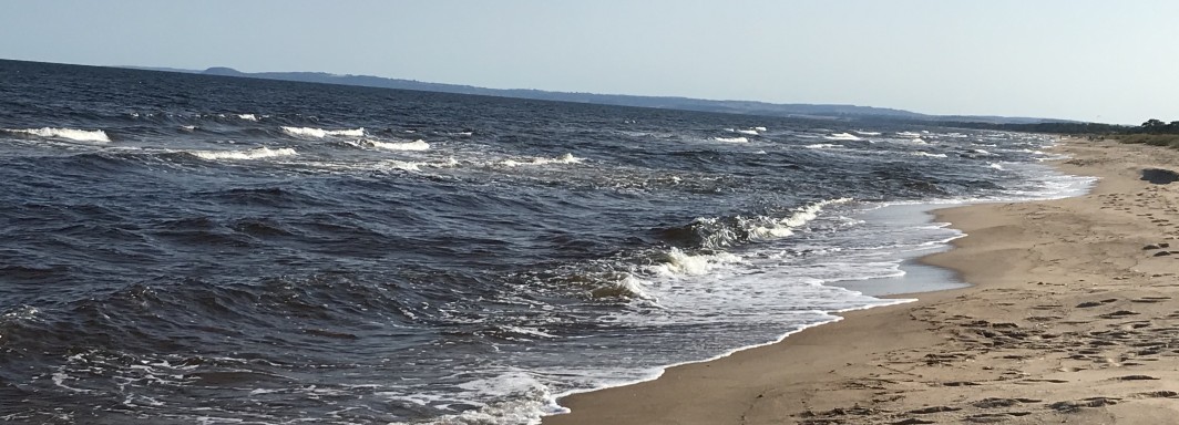 Der Strand von Nyehusen. Foto von Doris Pohl, Vielen Dank!