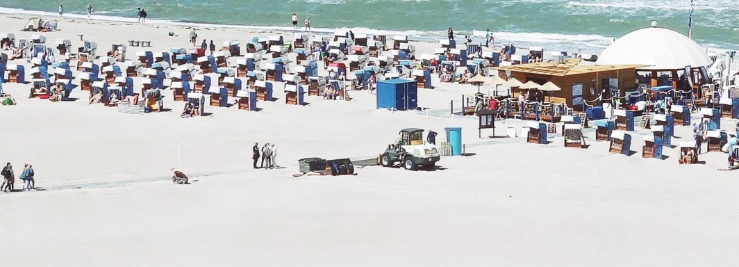 Warnemünde Strand, Am Leuchtturm - Foto