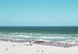 Warnemünde Strand, Am Leuchtturm - Foto