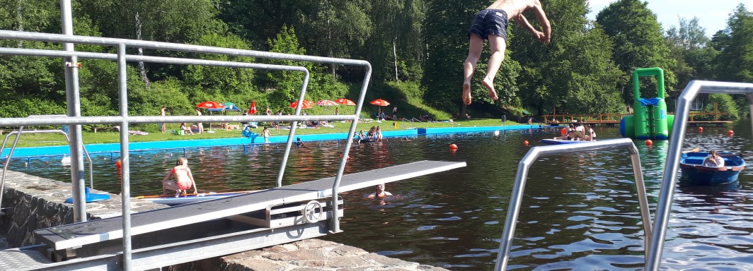 Das neue Sprungbrett. Foto: vom Betreiber bereitgestellt - Vielen Dank!