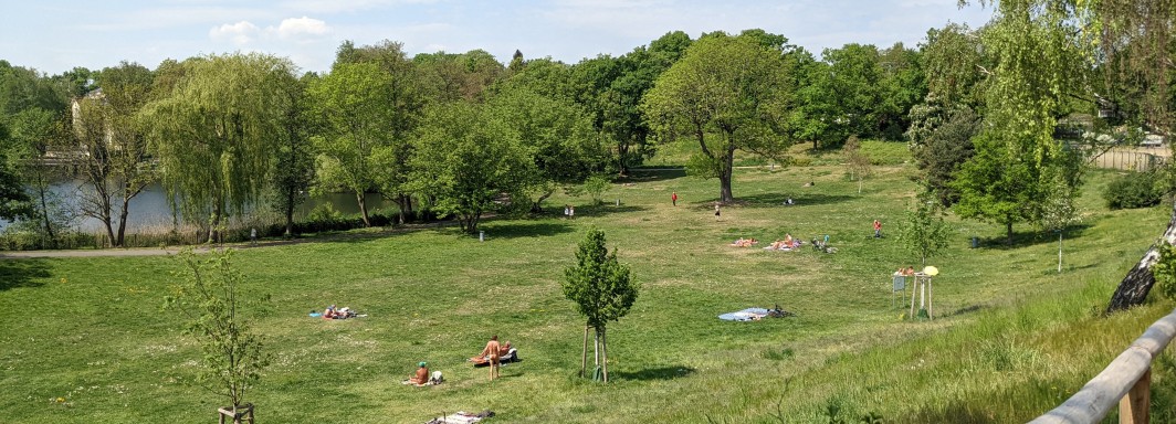 Badestelle Halensee - Foto