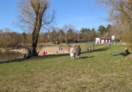 Spektesee Badestelle, Strand - Foto