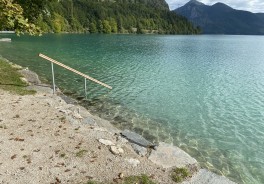 Walchensee, Bade- und Surferwiese - Foto